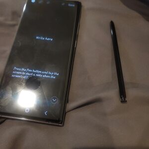 Samsung Smartphone with Black Stylus Note 20 Ultra Unlocked For Any Carrier